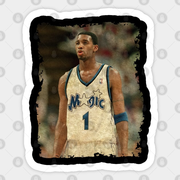 Tracy McGrady in Orlando Magic #1 Sticker by Omeshshopart